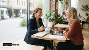 What happens when you talk to a broker?
